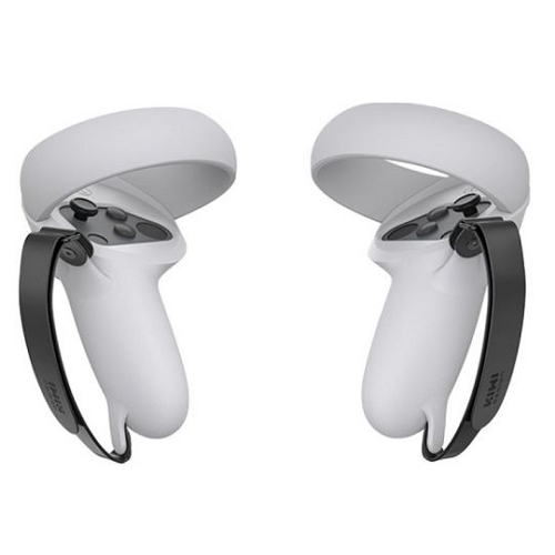 키위 디자인 오큘러스 퀘스트2 1세대 그립 커버 (화이트)_이미지