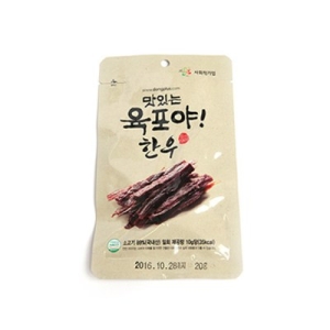 동그라미플러스 맛있는육포야 한우 20g (1개)_이미지