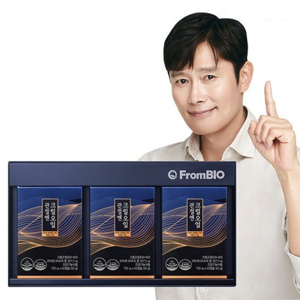 프롬바이오 관절엔 크릴오일 60캡슐 3개입 세트 (1개)