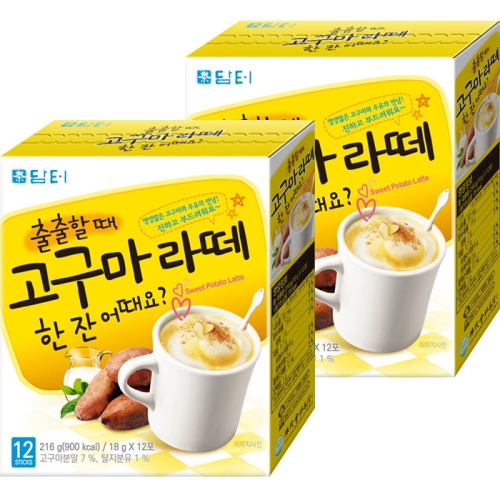 담터 고구마라떼 18g 12개입 [2개]