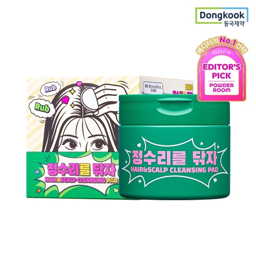 동국제약 마데카 정수리를 닦자 패드 180g (1개)_이미지