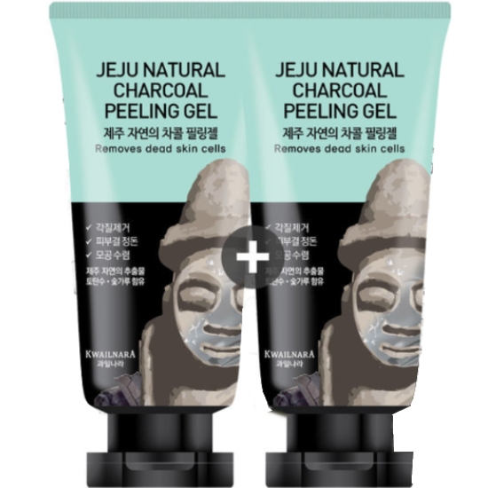 과일나라 제주 자연의 차콜 필링젤 120ml (2개)_이미지