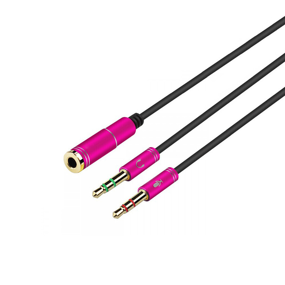 대원TMT 4극 to 3극 스테레오 Y형 케이블