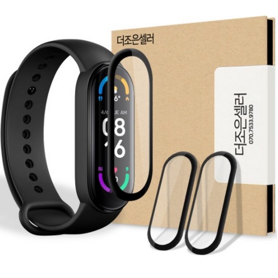 더조은셀러 샤오미 미밴드 하이그로시 풀커버 보호 필름_이미지