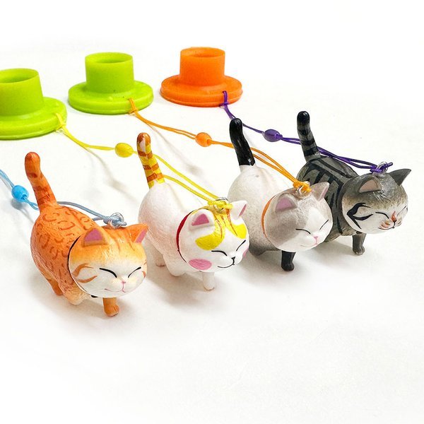 턴트골프 살금고양이 실리콘 파크골프 볼티 (4개)_이미지