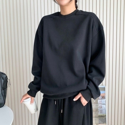 피그먼트 오너클랜 여성용 도프 캐주얼 맨투맨 티셔츠 WFLIMQA_260301 582943_WFLIMQA_260301