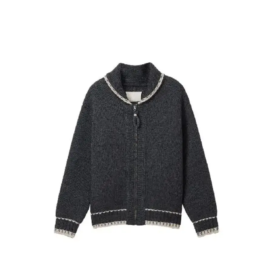 로우클래식 zip up collar cardigan LW254KN10CC T_이미지