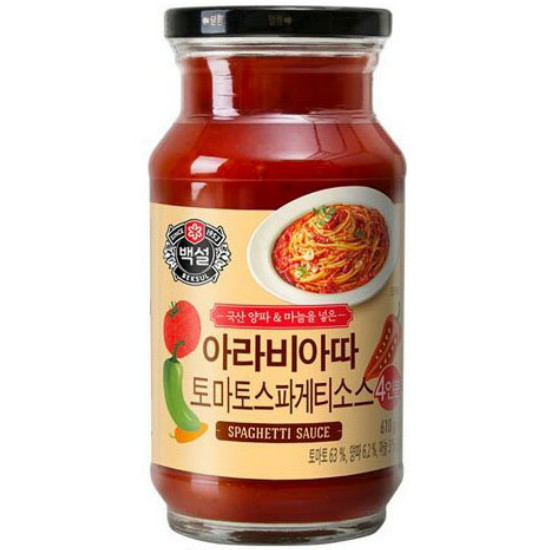 백설 아라비아따 토마토 스파게티 소스 610g (1개)_이미지