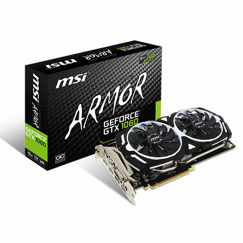 MSI 지포스 GTX1060 아머 VR OC D5 6GB