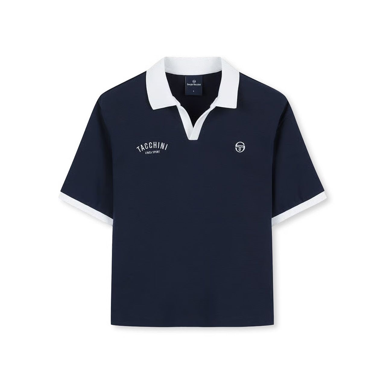세르지오타키니 더블니트 오픈카라 폴로 TWPQ10261-NYS