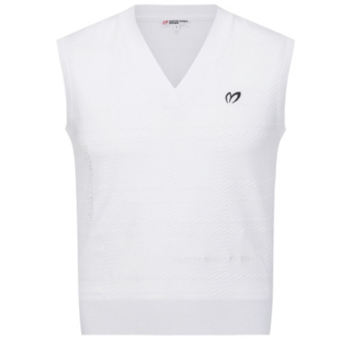 마스터바니에디션 엠보 체크 로고 니트 베스트 421D1SV001 (WH, 화이트)이미지입니다. 누르면 해당 게시물로 새창이동합니다.