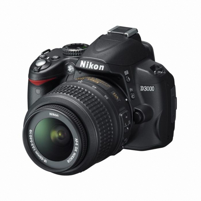 니콘 D3000 렌즈세트 (18-55mm F3.5-5.6, 중고품)_이미지