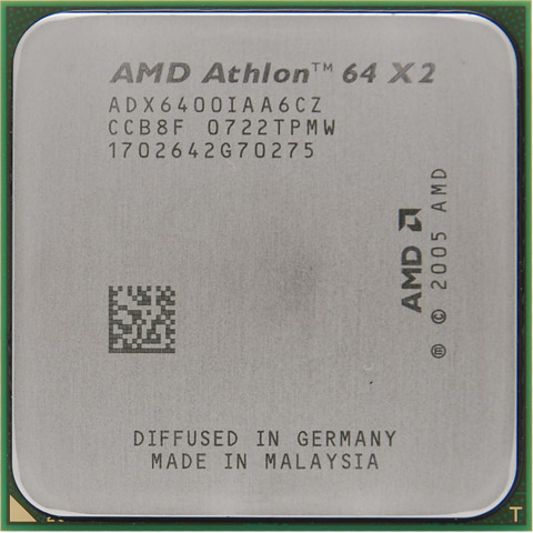 AMD 애슬론64-X2 윈저 6400+ 블랙 에디션 정품_이미지
