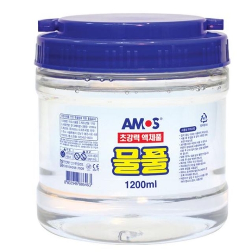 아모스 대용량물풀 1200ml (1개)_이미지