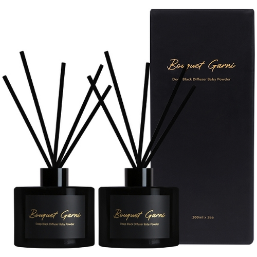 부케가르니 딥 블랙 디퓨저 200ml (2개)_이미지