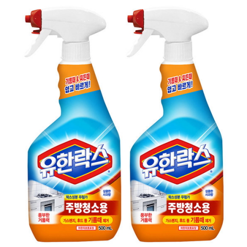 유한락스 ㅤ주방청소용 500ml (2개)_이미지