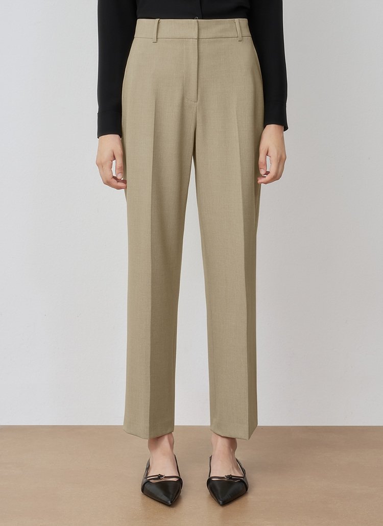 리스트 미니멀 스트레이트 팬츠 TWWSLN70020