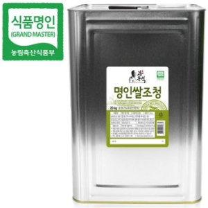 두레촌 명인 쌀조청 20kg 제32호 조청 식품명인 강봉석 식당용 업소용 학교급식용 31804446