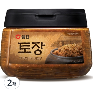 샘표식품 샘표 토장 1.9 kg (2개)
