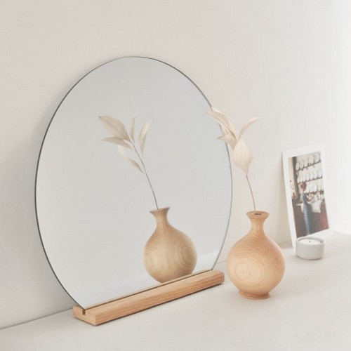 둥근달 화장대 탁상거울