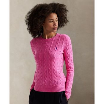 폴로랄프로렌 폴로 우먼 Cable Wool-Cashmere 크루넥 스웨터 핑크 레이스 25140503 1078282
