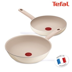 테팔 글로시샤인 프라이팬 2종 (팬24+웍28)