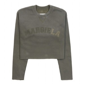 메종마르지엘라 라벨루쏘 빈티지 로고 크롭 맨투맨 S51GU0123 S25580 7_이미지