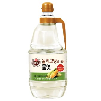 백설 <b>올리고당</b>을 더한 물엿 2.45kg