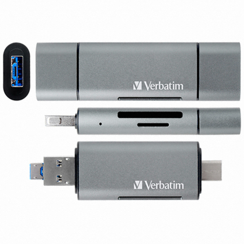 버바팀 C타입 OTG 카드리더 + 마이크로5핀 USB3.0_이미지