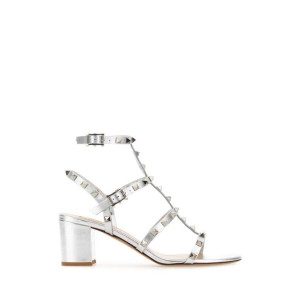�߷�Ƽ�� SS24 ����ٴ� ���� VALENTINO GARAVANI SANDALS Silver 4W2S0491RZD S13