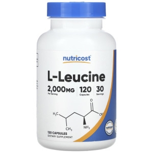 뉴트리코스트 L-류신 2000mg 120캡슐 (1개)
