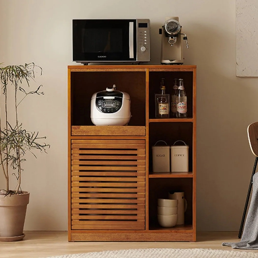 삼익가구 반드 원목 주방 렌지대 3단 수납장 800