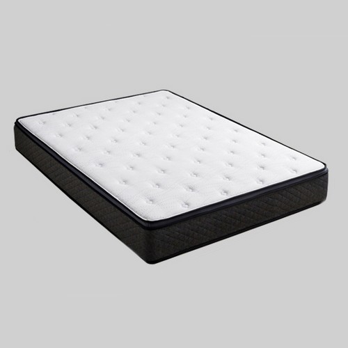 베드리움 녹스 아트월 침대 Q (듀얼쿠션유로탑독립)_이미지