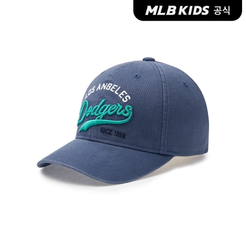 MLB 키즈 25N 워싱 흘리미 볼캡 LA D.Blue 7ACPVT15N-07BLD