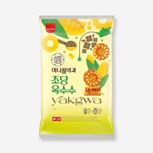 SPC삼립 미니 꿀약과 초당옥수수 500g