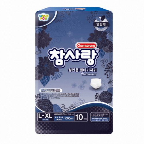 참사랑 일반형 편티형 대형 10개 (8팩(80개))_이미지