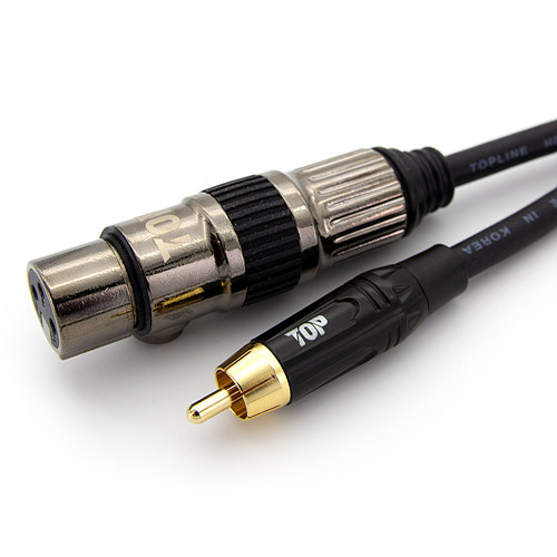 ž���ο���ġ�� HDTOP RCA to XLR MF ���̺�