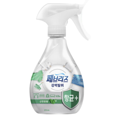 페브리즈 향균 플러스 산뜻한 향 370ml (4개)_이미지