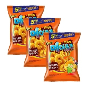 크라운제과 카라멜콘 메이플 74g (3개)