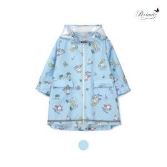 페리미츠 서핑덕 남아 <b>우비</b> 가방세트 유아 아동 비옷 초등 키즈 <b>우비</b>P2405A S 스카이블루