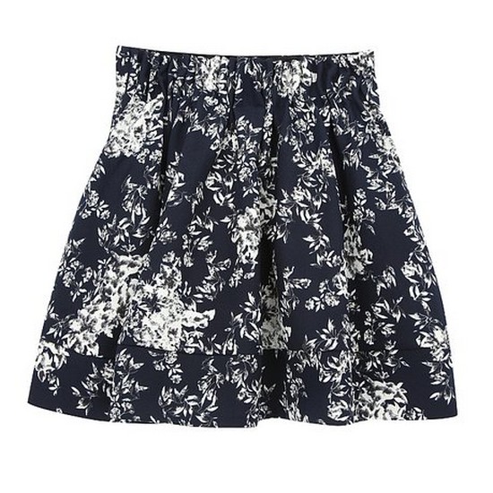 삼성물산 에잇세컨즈 플라워 나염 스커트 125427012R