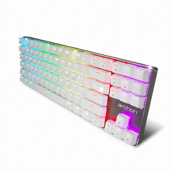 archon Aluke Pro87 (그레이/화이트 투톤, 청축)_이미지