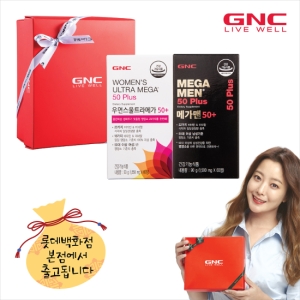  GNC 메가맨 50+ 60정 + 우먼스 울트라 메가 50+ 60정