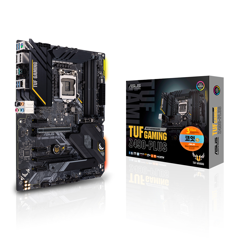 ASUS TUF Gaming Z490-PLUS 코잇
