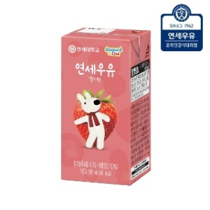 연세우유 딸기우유 190ml (48개)