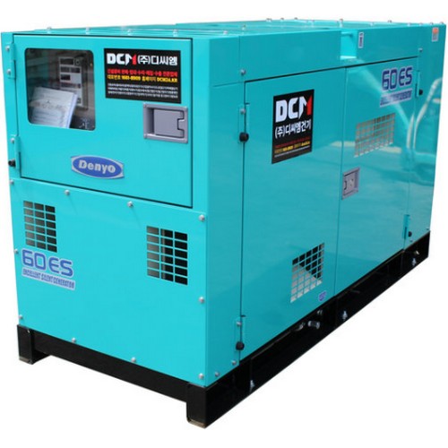 덴요 디젤 방음 발전기 DCA-60ESI2이미지입니다. 누르면 해당 게시물로 새창이동합니다.