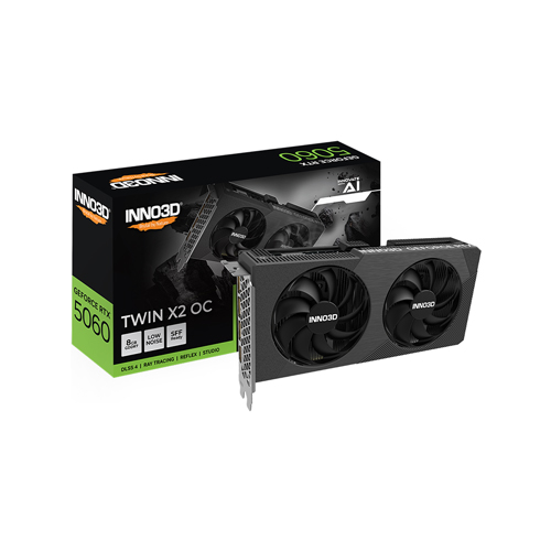 INNO3D 지포스 RTX 5060 OC V2 D7 8GB TWIN X2_이미지
