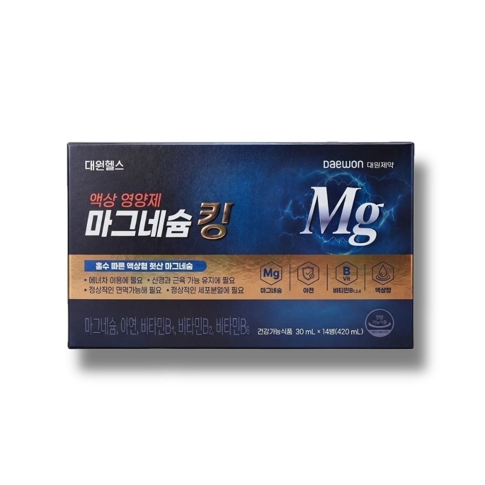 대원제약 대원헬스 액상 영양제 마그네슘 킹 30ml 14병