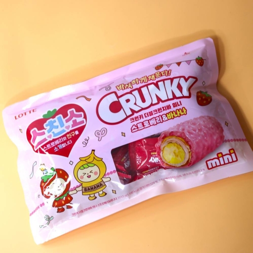 크런키 더블크런치바 미니 스트로베리 바나나 313.5g