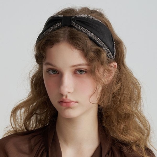 장폴클라리쎄 모드 크리스탈 반다나 헤어밴드 JP-25-100HB